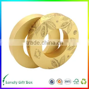 High Quality Empty Cardboard Round Chocolate Box thumbnail-4