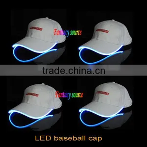 2016 Wholesale Led Baseball Cap,light up Led Cap Hat With 100% Cotton Material thumbnail-1