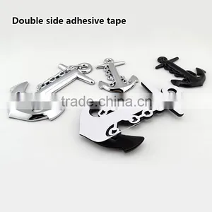 Wholesale 3d Chrome Anchor Car Badge Maker thumbnail-5