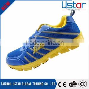 New Design Cheap Portable PU Mesh Man Sport Shoes thumbnail-5