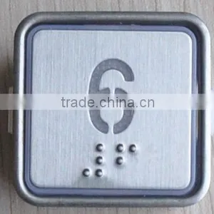 Elevator/Lift Spare Parts--- Push Button/ Braille thumbnail-1