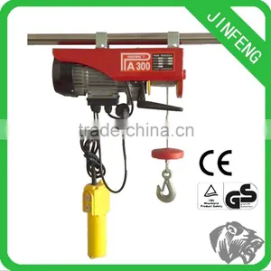2014 Promotion Wire Rope Small Electric Winch Electric Hoist Crane thumbnail-4