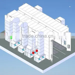 JF Car Bus Paint Booth Truck Paint Booth for Sale thumbnail-6