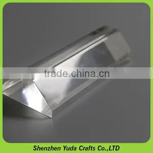 Manufacturing Milled Parts Glass Polished Block CNC Acrylic Machining With Router Service thumbnail-4