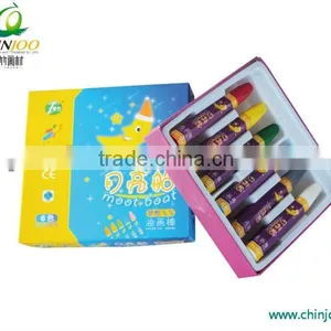 6 Colors Oil Pastel thumbnail-1