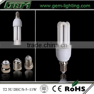 CFL 3U With B22 Lamp Base Wholesale Light Bulbs thumbnail-3