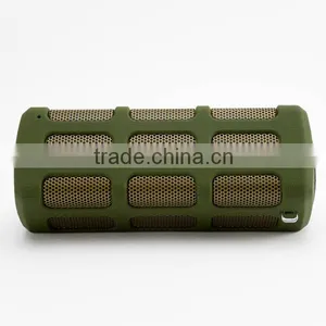High-end 2*3W Waterproof Outdoor Power Bank Bluetooth Wireless Speakers With Deep Bass and NFC Function-RS7720 thumbnail-1