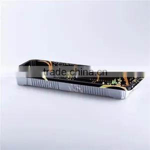 SM1-1102SY-BK Disposable Japanese Sushi Plates With Lid thumbnail-3