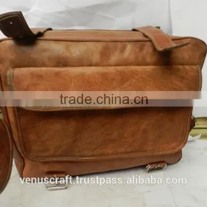 Real Leather Weekend Bag/luggage Bag for Men thumbnail-5