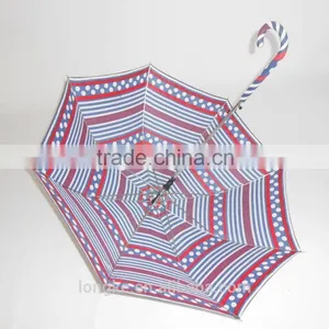 Slim Design Automatic Straight Shaft Fashion Umbrella Women thumbnail-4