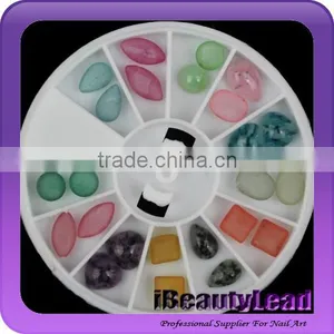 Mixed Nail Agate Rhinestone Agate Rhinestone thumbnail-2