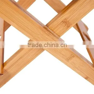 Bamboo Foldable Footstool Fishing Shower Step Square Stool Domestic Chair for Children Kids Leisure thumbnail-3