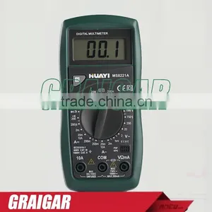 MS8221A Digital Multimeter Portable Voltage Current Resistance Tester Detector LCD Display thumbnail-1