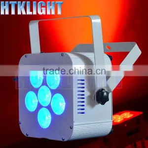 Wireless Battery 6*10w 4in1 Rgbw Led Par Can thumbnail-1