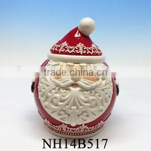 Competitive Price Santa Claus Ceramics Canisters for the Kitchen Manufacturers in China thumbnail-1