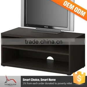 L Shaped New Model Wooden Tv Cabinet Designs With Showcase thumbnail-1