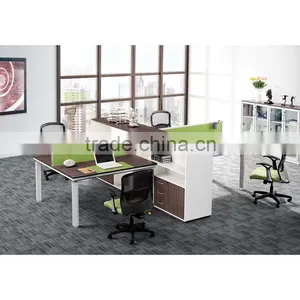 Modern Office Furniture 4 Person Office Workstation Partition thumbnail-1