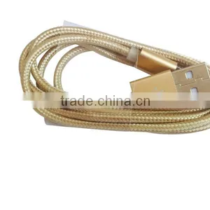 Wholesale Pure Color Braided Mini Usb Cable, Usb Cable for Data Transmission and Charging. thumbnail-2