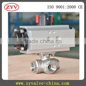High Quality Three-way 1000psi Ball Valve thumbnail-4