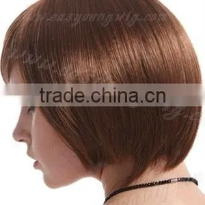 Fashionable Japanese Synthetic Fiber Short Bob Cut Hair Wigs thumbnail-3