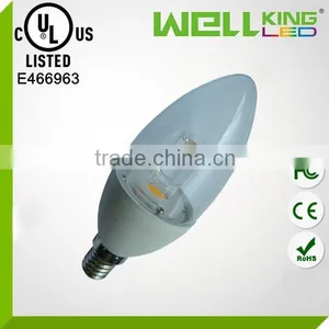 CE RoHS UL Listed 3W 5W E27 E26 E14 E12 LED Candelabra Lamps thumbnail-1