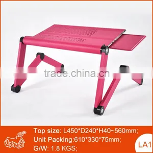 Excellent Gift Promotion Portable Adjustable Laptop Tray for Sofa Bed thumbnail-1