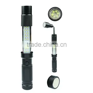 Aluminum Telescopic Smd Led Flashlight With Magnetic Head and Base Pick up Tool thumbnail-1