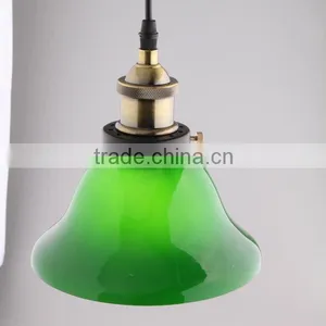 Manufacturer's Premium Green Glass Lamp Shade Glass Lamp Cover thumbnail-2