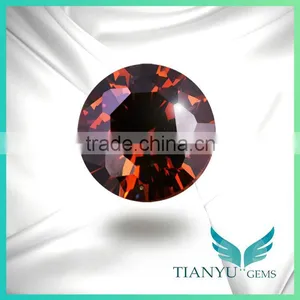 6.5mm AAA Round Cut Facet CZ Cubic Zirconia Jewelry Setting Stones thumbnail-1
