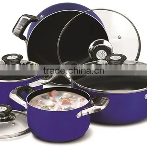 8pcs Aluminum Non-stick Cookware Sets thumbnail-2