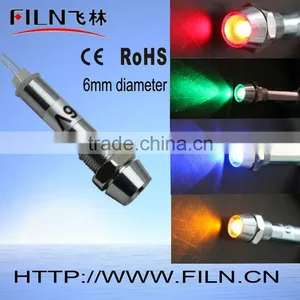 New Type 6VDC Metal Indicator Light 6mm Electric Water Heater thumbnail-1