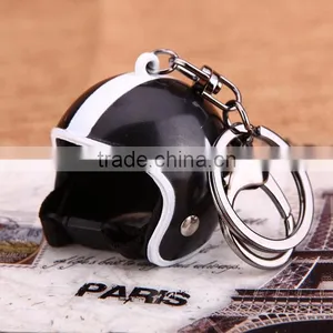 New Motorcycle Helmet Custom Keychain Horseman Keychain Helmet Keychain thumbnail-1