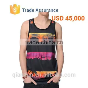High Quality Blank Mens Tank Top Cheaper Price thumbnail-2