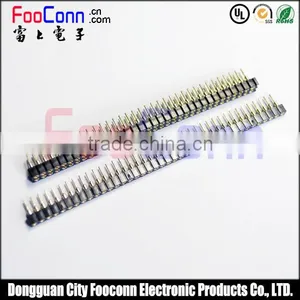 Dongguan Supplier 2.54mm Dual Rows Round Female Header thumbnail-2