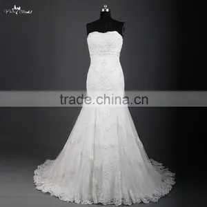 RSW872 Express Real Sample Lace Bridal Wedding Dress Mermaid thumbnail-1