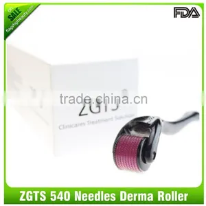 2016 Flagship! ZGTS Luxury Titanium Micro Needle Derma Roller Meso Roller For Acne Scar Freckle thumbnail-1