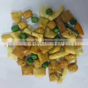 Rice Crackers With Wasabi Peas thumbnail-1