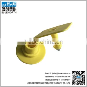 Hot Sale Cheap Price High Quality TPU Yellow Animal Ear Tag for Pigs thumbnail-1