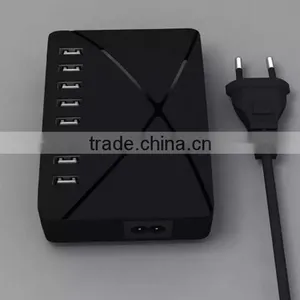 Electric 8 USB Plugs Travel Charger With Surge Protector thumbnail-6