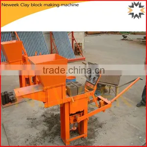 Neweek Small Unfired 800pcs/8hrs Manual Clay Block Making Machine thumbnail-1