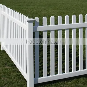 PVC Garden Picket Fence/White Vinyl Fence/ASTM Standard thumbnail-1