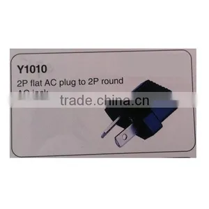 Y1010 2P Flat Plug Round ac Multi-functional Socket thumbnail-1