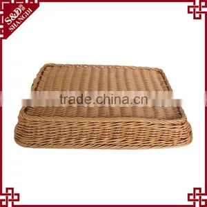 Hand Crafts Plastic Produce Basket for Fruit Decoration and Storage thumbnail-6