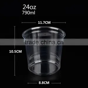 Super Cheap Useful Disposable 12oz Plastic Blister Salad Bowl thumbnail-6