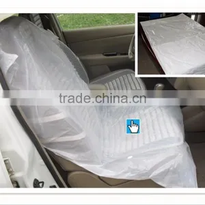 LDPE Plastic Clear Car Seat Covers With TOYOTA Printing 500 Pcs/roll thumbnail-4