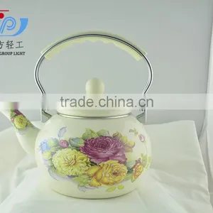 ENAMEL KETTLE MELON SHAPE DECOR thumbnail-1