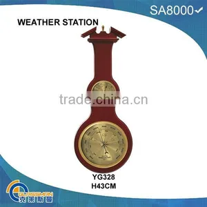 YG328 Wood Base Weather Station thumbnail-1