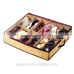 Nonwoven Shoe Box Storage Bag Home Finishing Bag As Seen On TV 2017 thumbnail-1