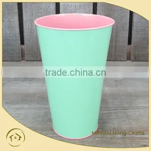 Metal Bright Color Flower Pot thumbnail-1