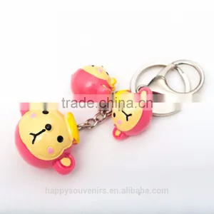 Pink Keychain Tourist Personalized Exhibition Souvenirs Gift thumbnail-5